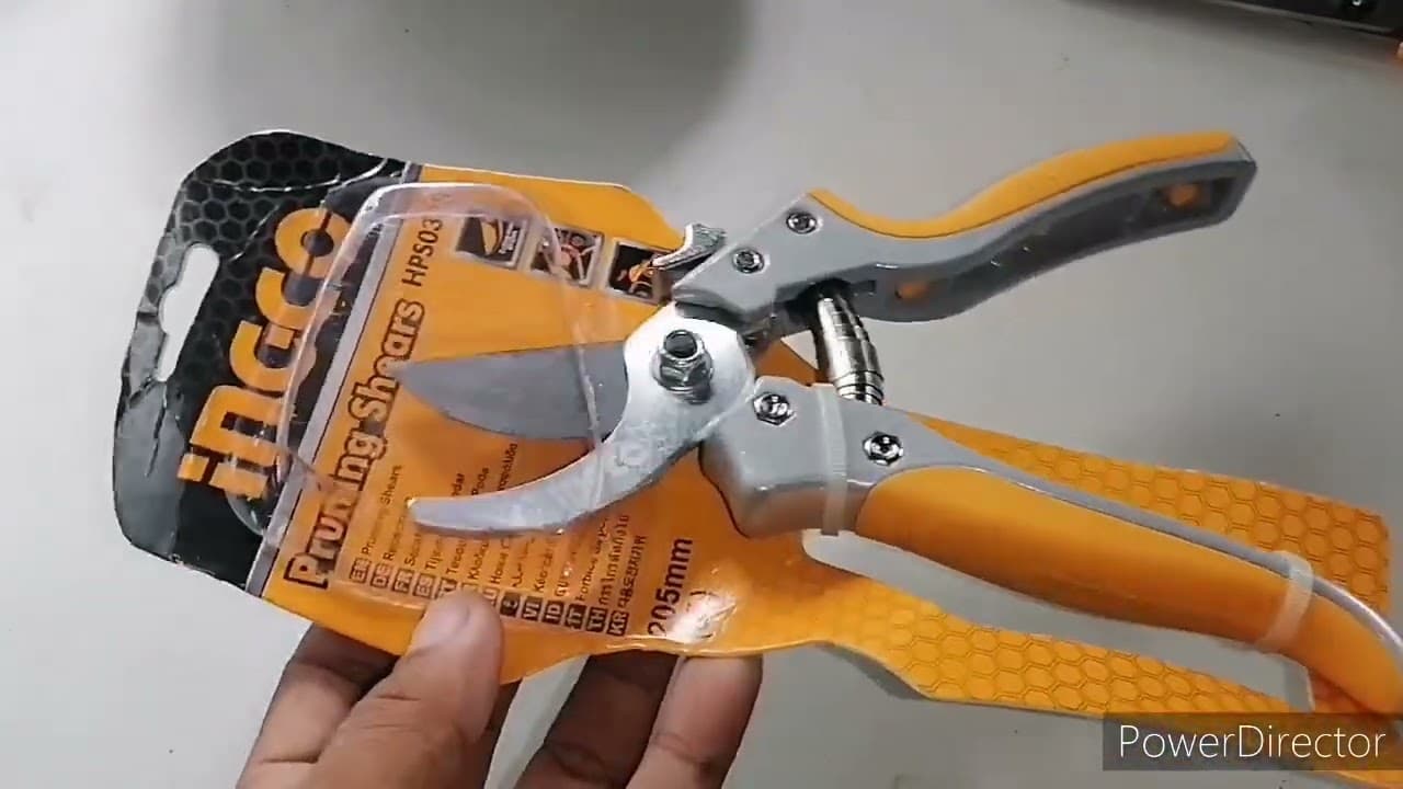 Miniatură video: iNGCO Pruning Shears (HPS0308)