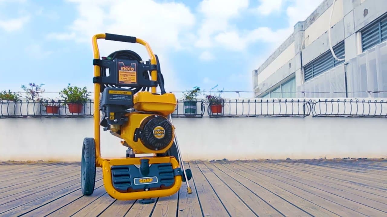 Miniatură video: INGCO Gasoline Pressure Washer GHPW2003