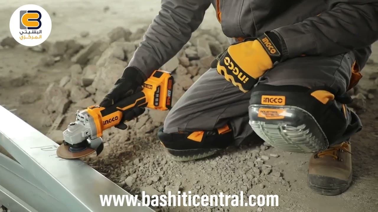 Miniatură video: INGCO Safety Products Kneepads HKPT0101