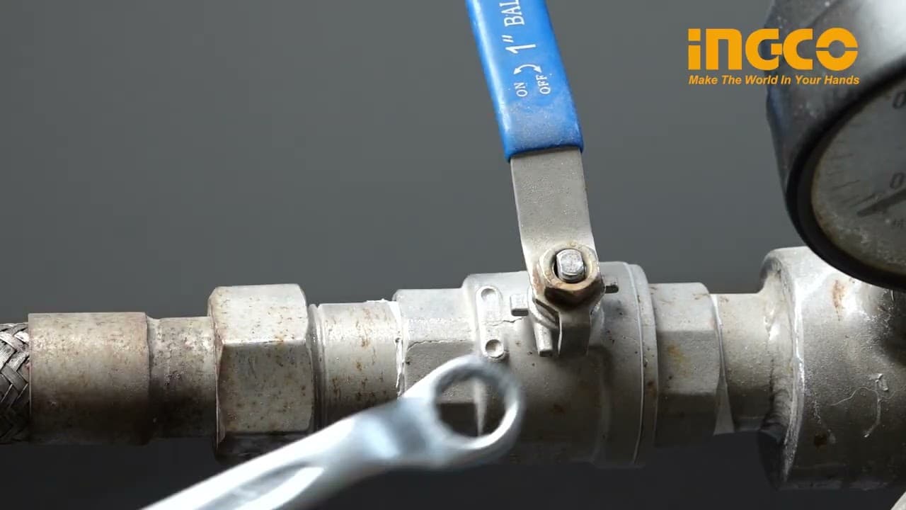 Miniatură video: Ingco 8Pcs Offset ring spanner set HKSPA3088