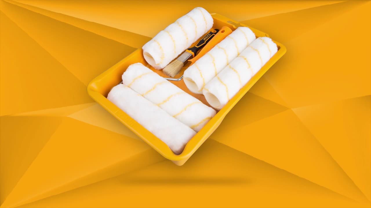 Miniatură video: INGCO Cylinder brush 8 in 1 set HKTCB83230083