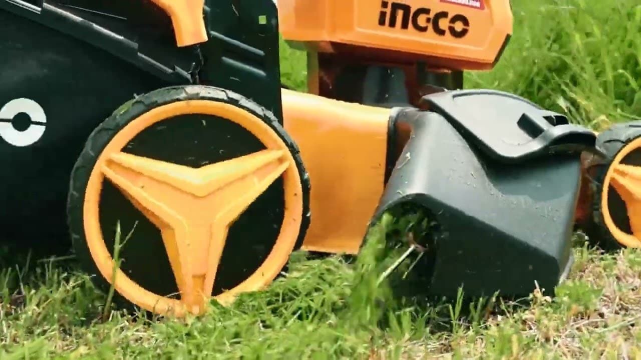 Miniatură video: Cordless lawn mower LMLI20186 SD