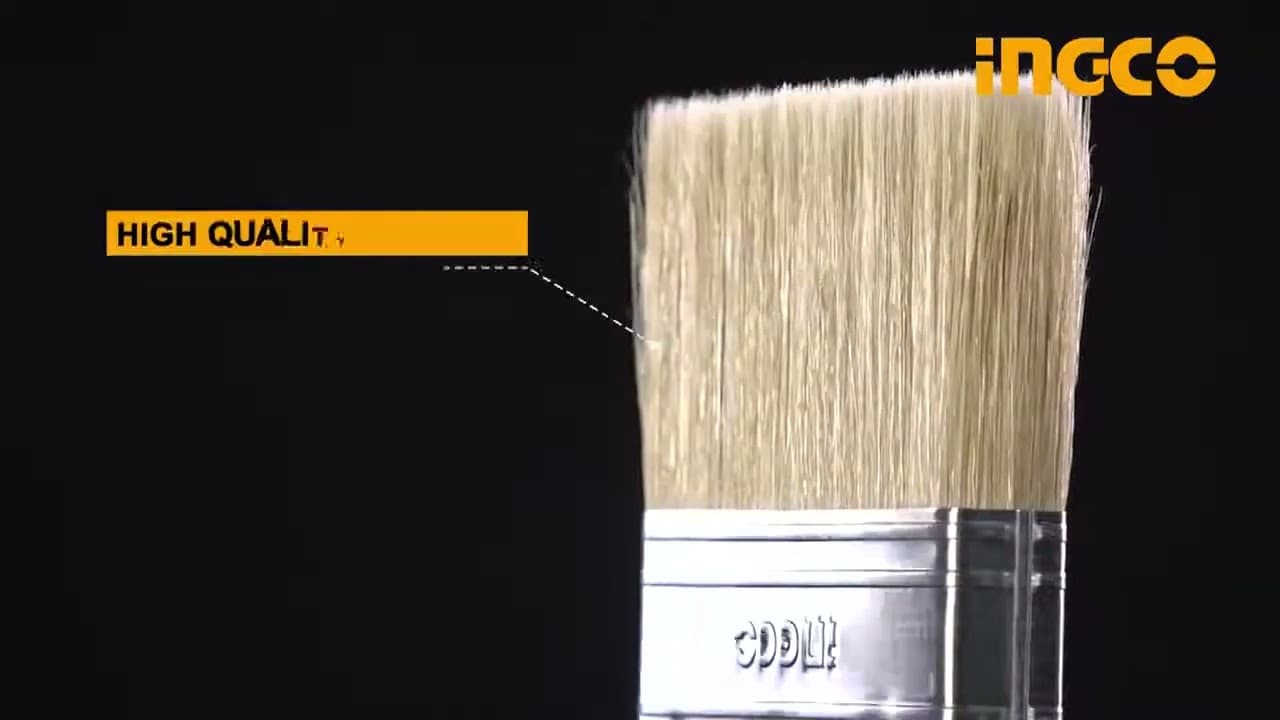 Miniatură video: INGCO Paint Brush CHPTB8701 CHPTB8715 CHPTB8702 CHPTB8725 CHPTB8703 CHPTB8704