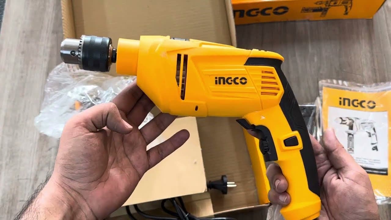 Miniatură video: INGCO 850W Impact Drill ID8508 Unboxing by Buttar Enterprises 03350506506 | Lahore Pakistan