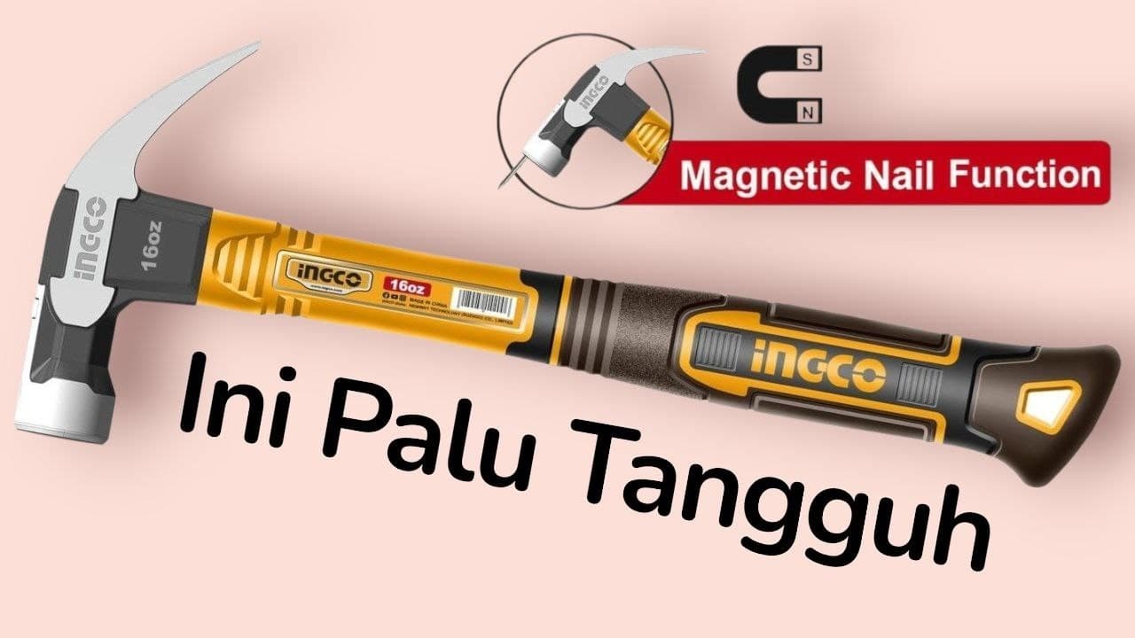 Miniatură video: Review Palu Ingco HCH81016 – Palu Handal untuk Semua Kebutuhan