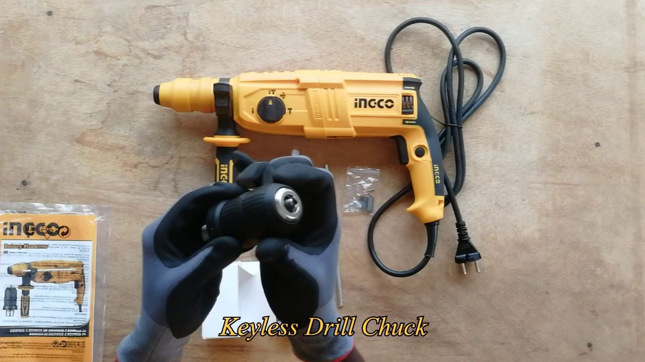 Miniatură video: INGCO Rotary Hammer | Unboxing and Review of INGCO Rotary Hammer RGH9028-2 | RGH9028-2 | Power Tools