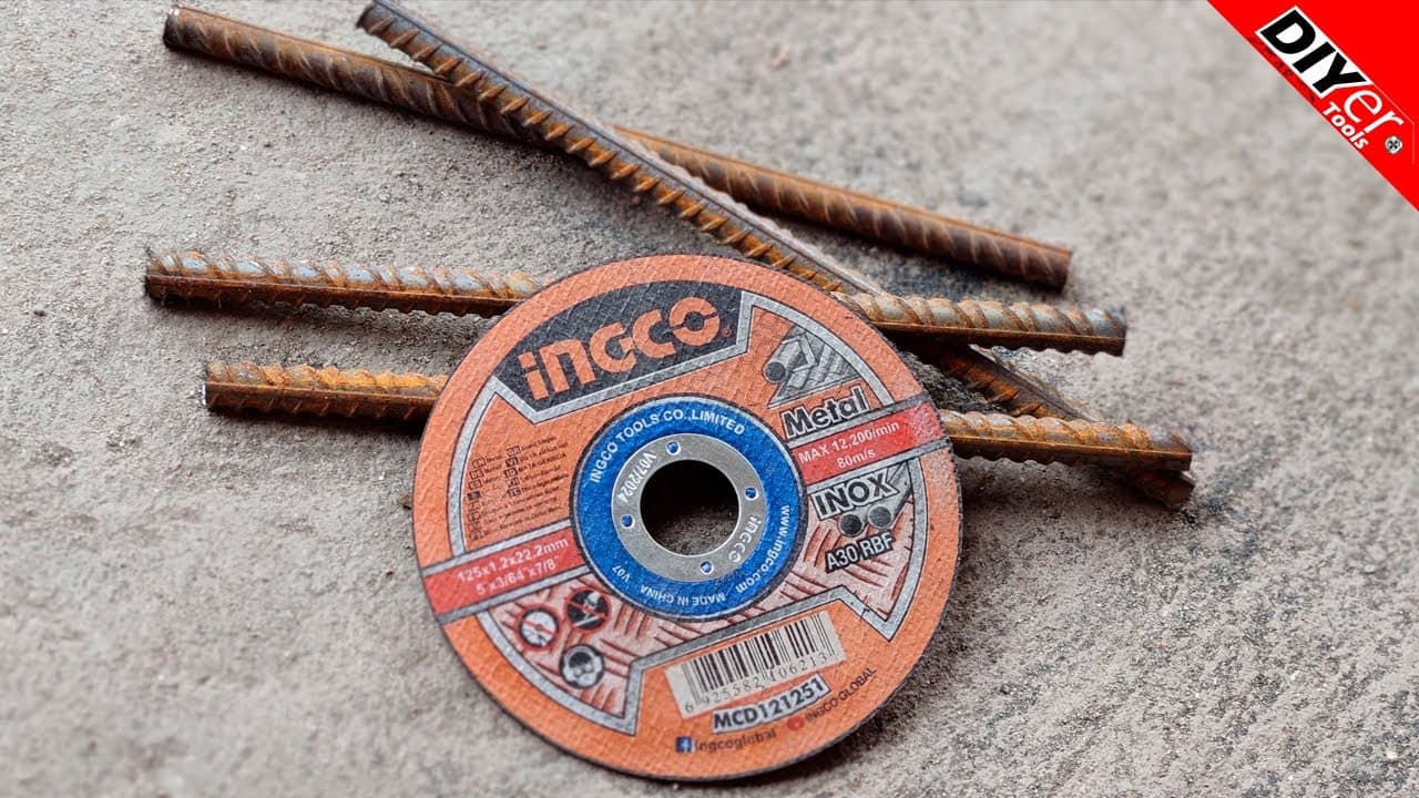 Miniatură video: INGCO MCD121251 Metal Cutting Disc 125mm @diyertools
