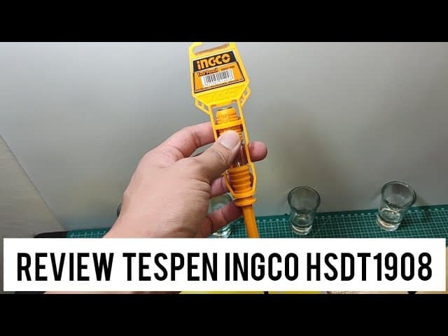 Miniatură video: Review Tespen Ingco Test Pencil HSDT1908