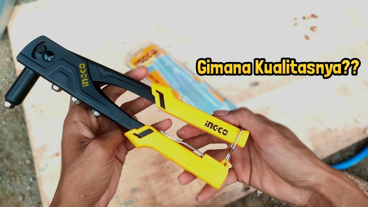 Miniatură video: LUMAYAN JUGA! REVIEW TANG RIVET INGCO HRS 108
