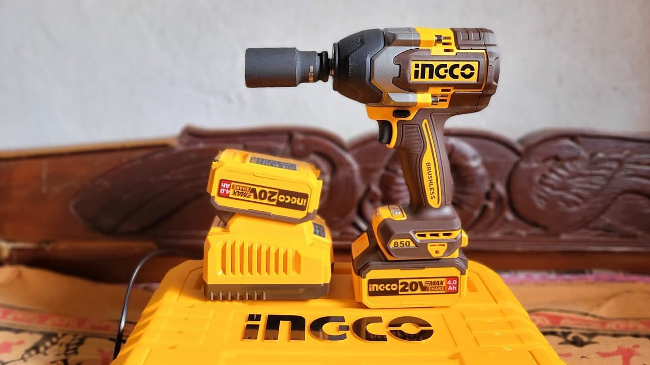 Miniatură video: Ingco CIWLI2085 850nm powerful heavy duty impact wrench unboxing & specifying overview #ingcotools 