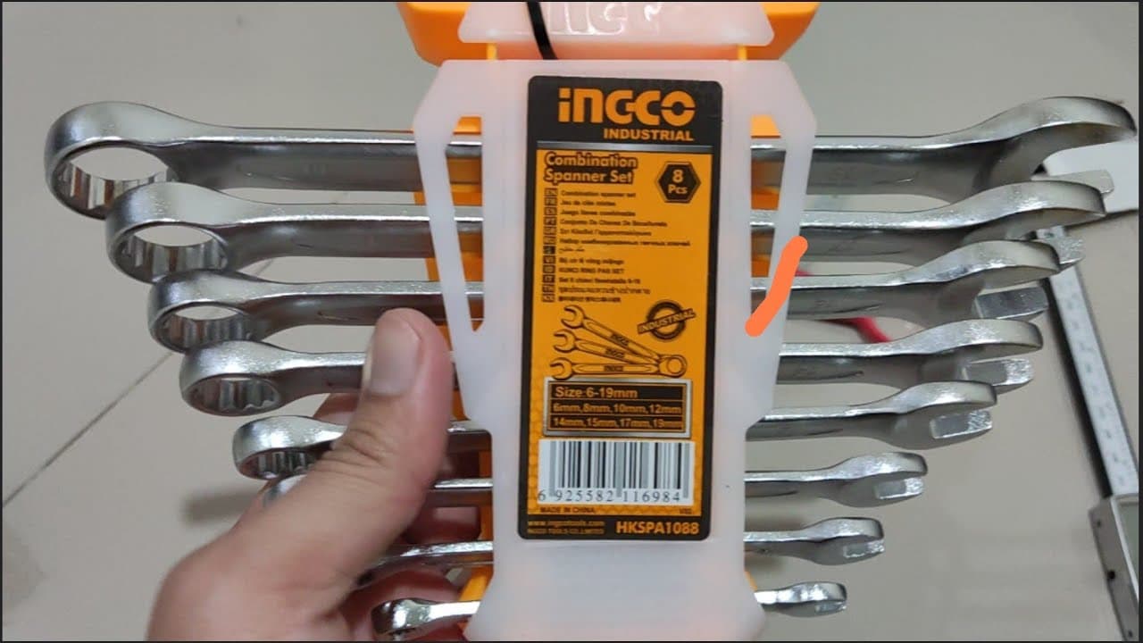 Miniatură video: Unboxing Kunci Ring Pas Ingco HKSPA1088