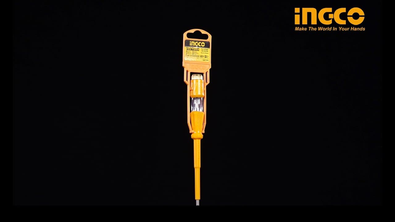 Miniatură video: Δοκιμαστικό Κατσαβίδι HSDT1408 και HSDT1908 Test pencil INGCO