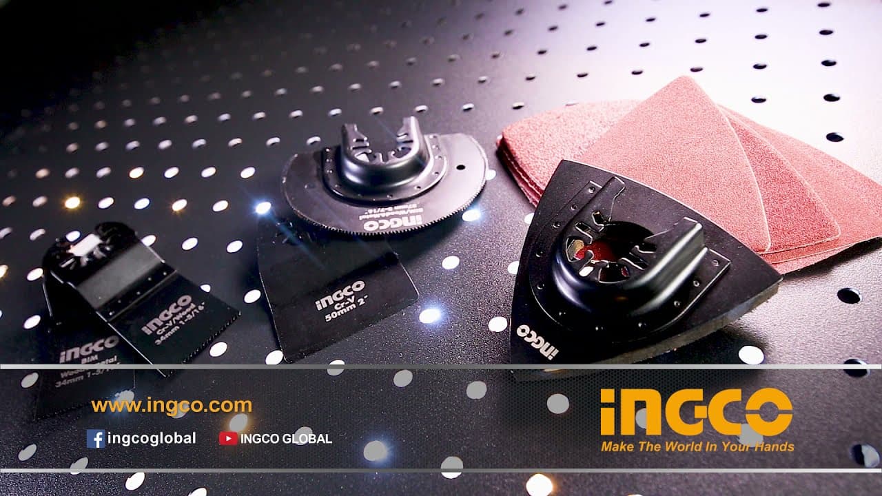 Miniatură video: INGCO Multi Tool Blade Set, AKTMT1502