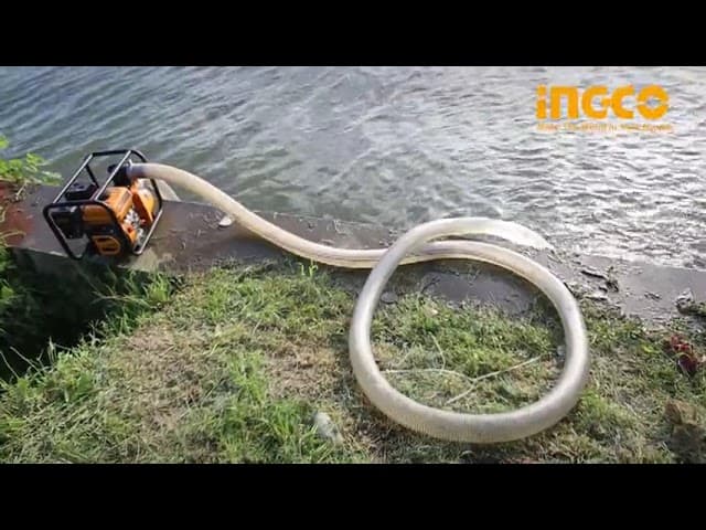 Miniatură video: INGCO Gasoline Water Pump, GWP202