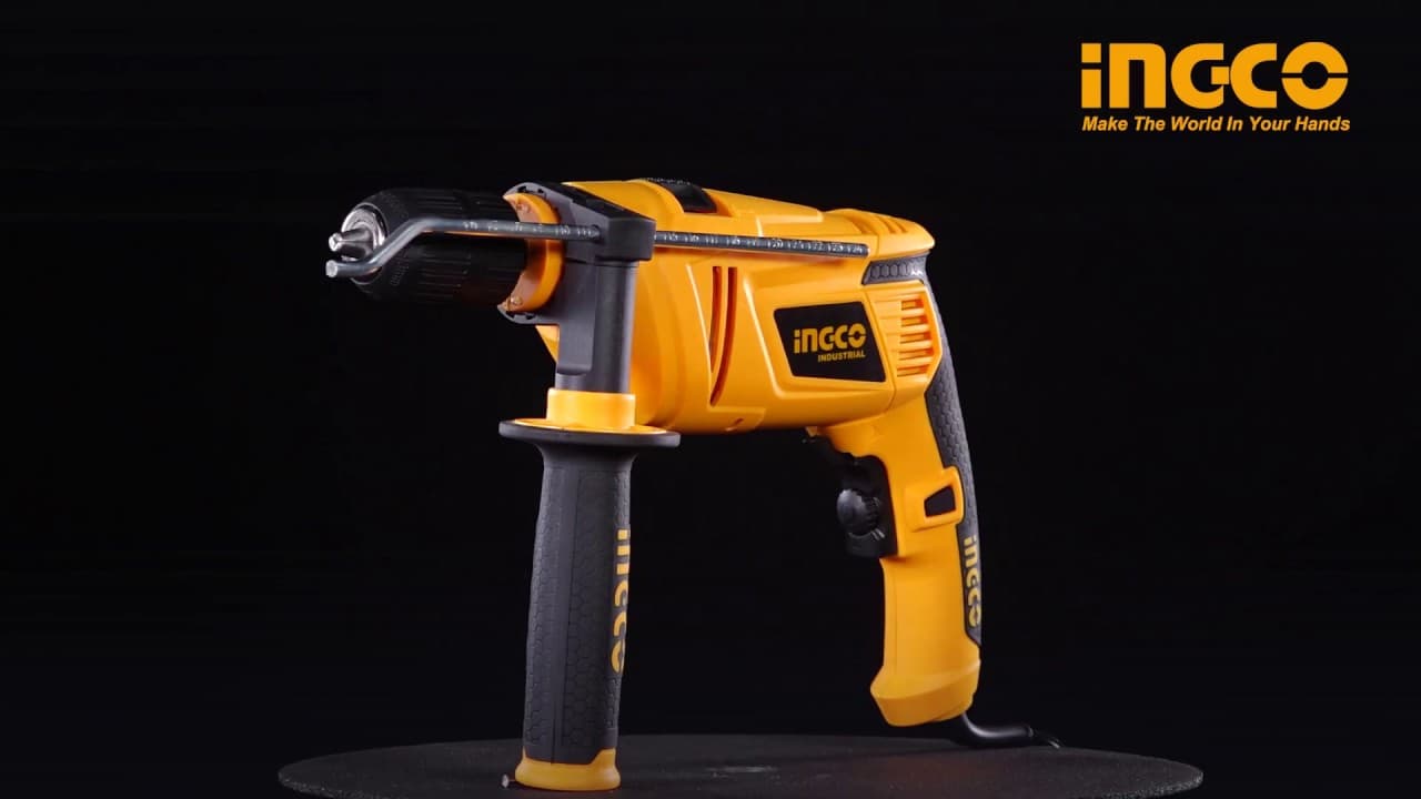 Miniatură video: INGCO Impact drill machine ID8508-2
