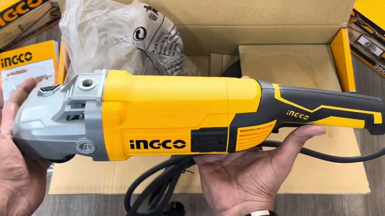 Miniatură video: INGCO 9” 2400W Angle Grinder AG24008 Unboxing by Buttar Enterprises 03350506506 | Lahore Pakistan