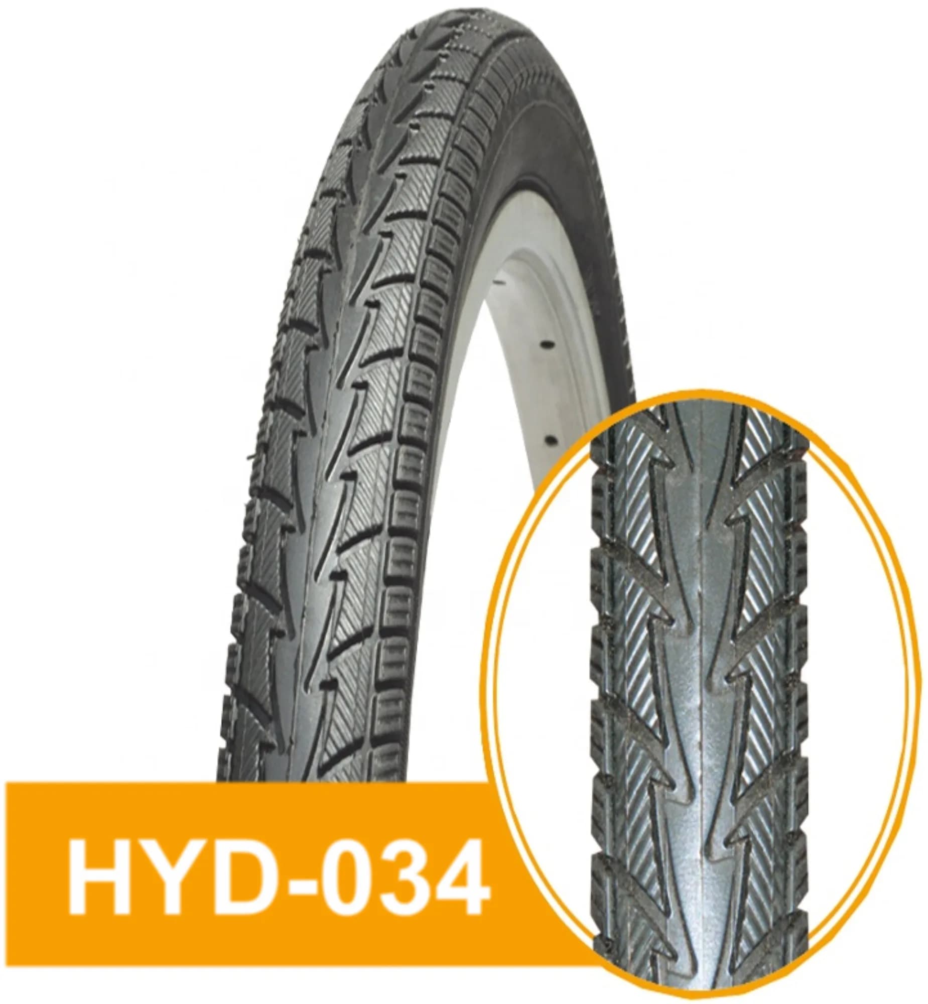 Anvelopa Bicicleta Bervas 26x1.75x2  H034