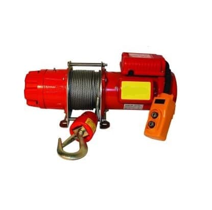 Troliu Electric 400kg cu Cablu Otel