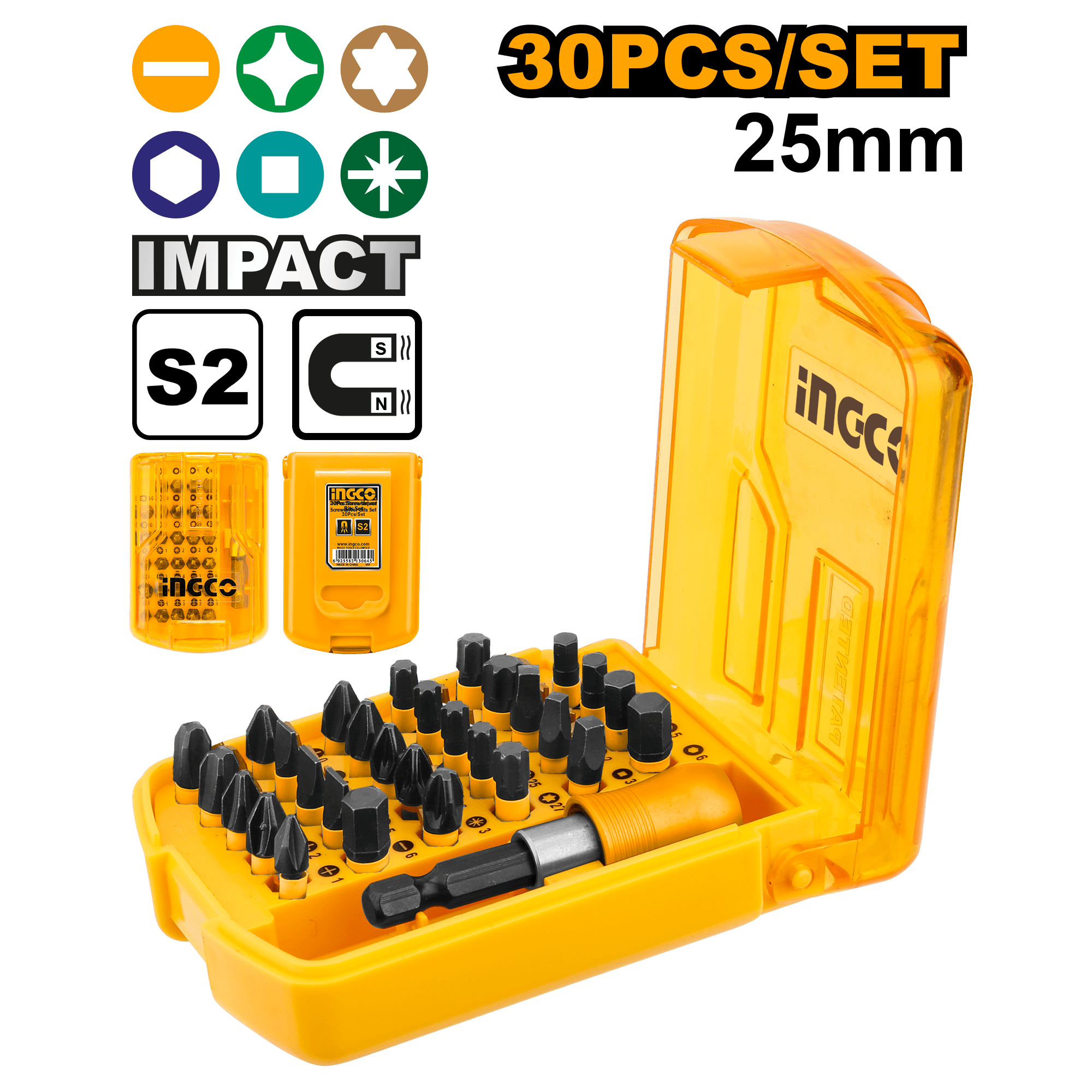 Set Biti Impact 30buc
