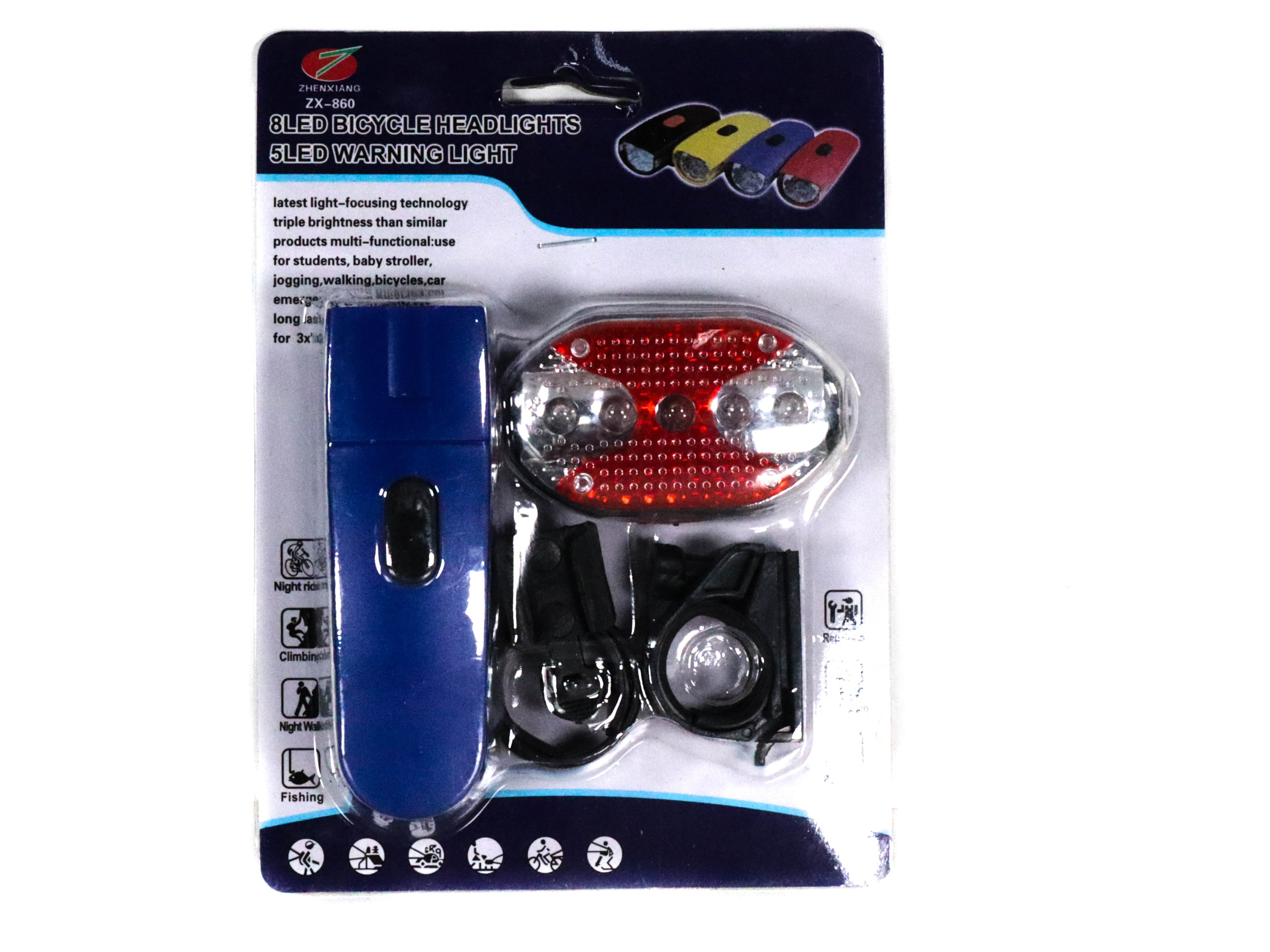 Lanterna Bicicleta Dreptunghiulara cu Halogen +Stop