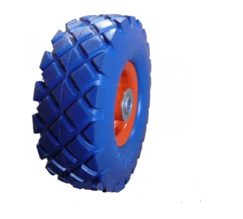 Roata Carucior Plina 400-4 ( Albastra )