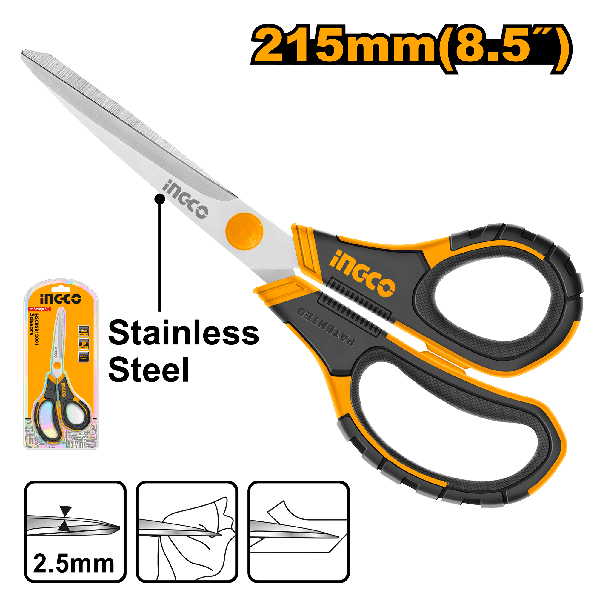 Foarfeca Croitorie cu Maner Plastic 275mm