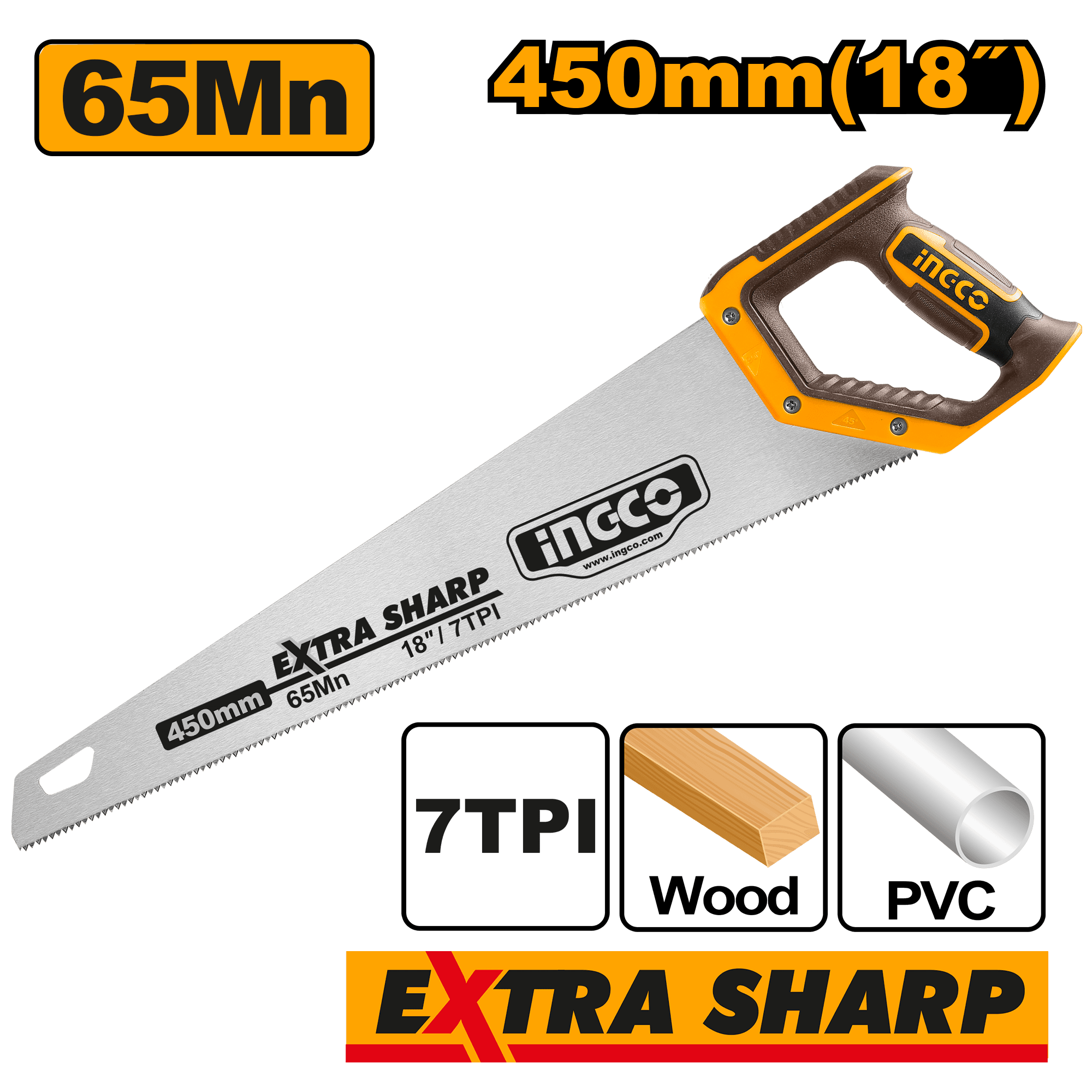 Fierastrau Manual cu Maner Plastic 45cm Super Select