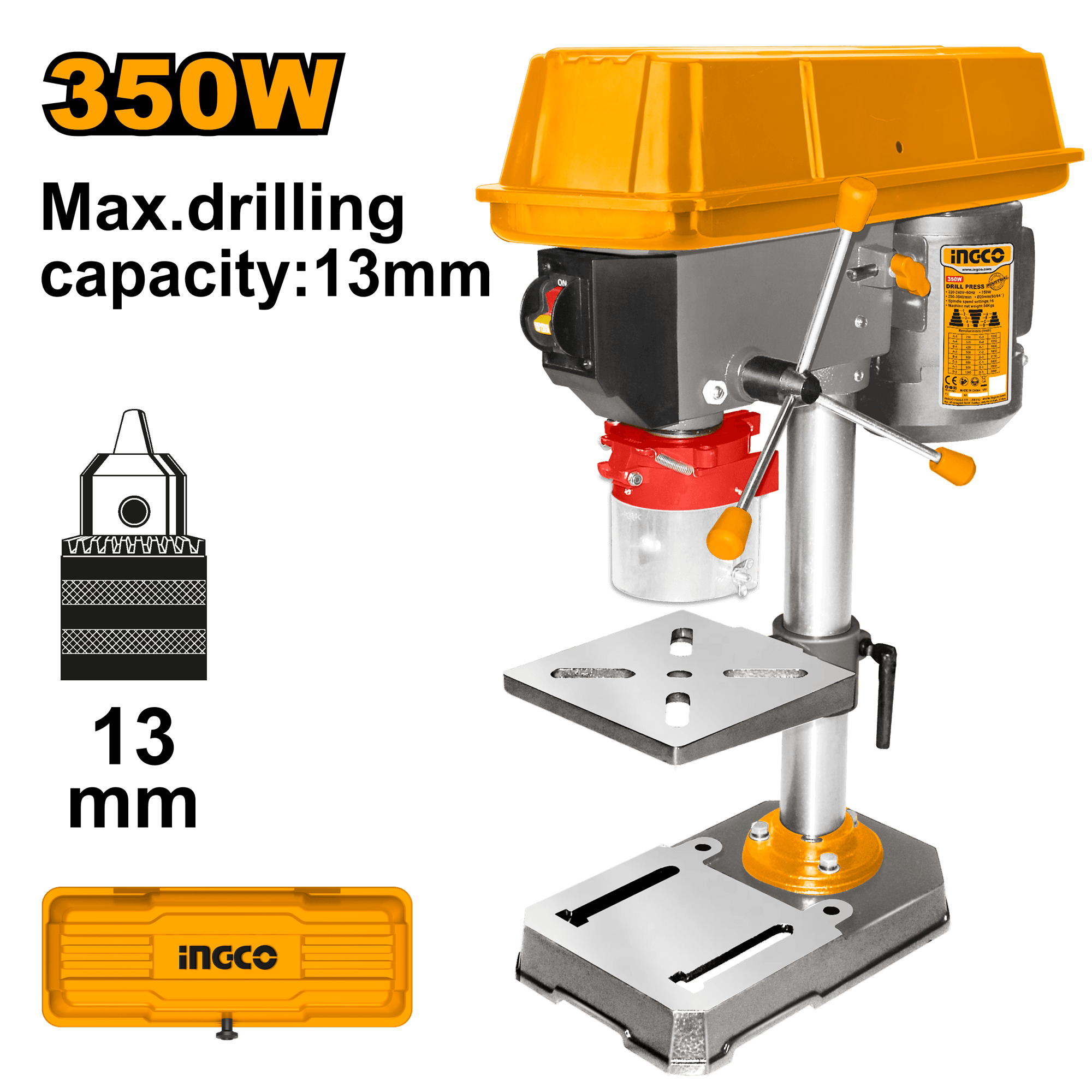 Masina Gaurit Fixa cu Coloana 350W + Mandrina