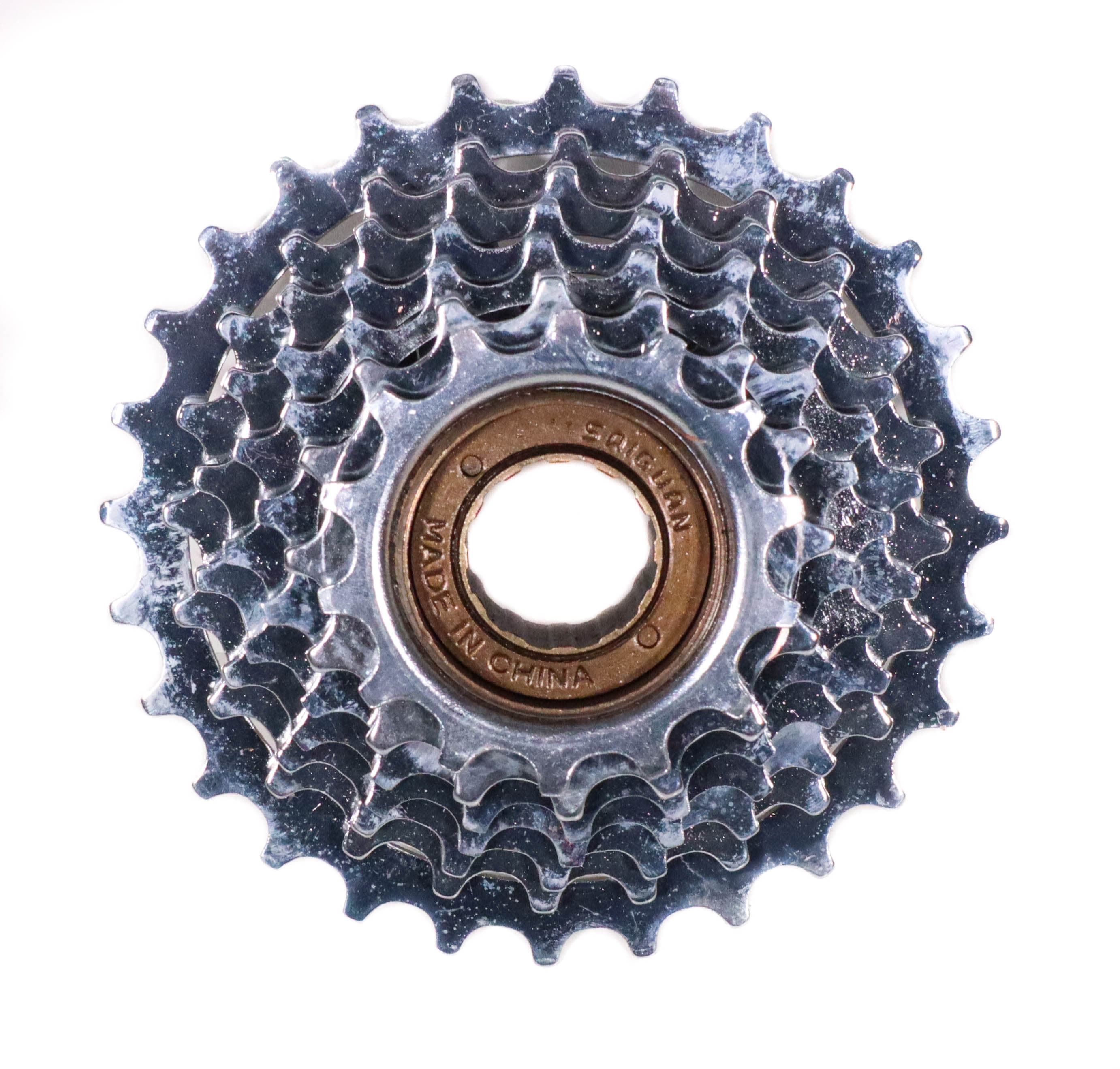 Pinion Bicicleta cu 7 Viteze Nichelat