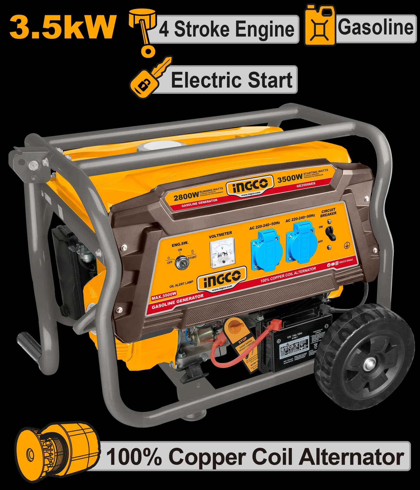 Generator 3.5KW Pornire Automata