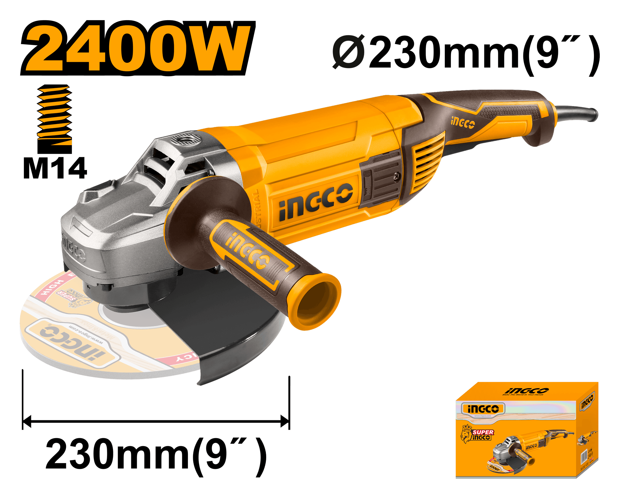 Flex Unghiular 2400W 230mm