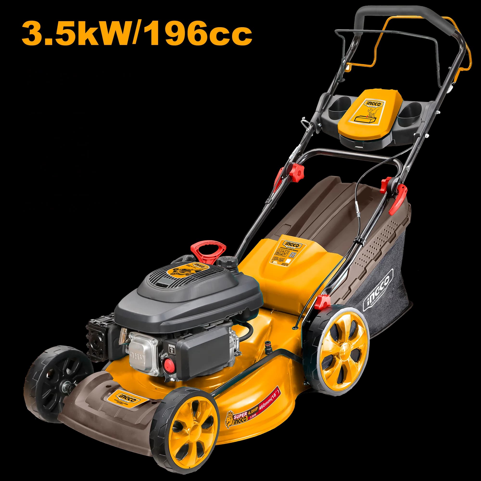 Masina Tuns Iarba cu Tractiune Profesionala  4.8Hp