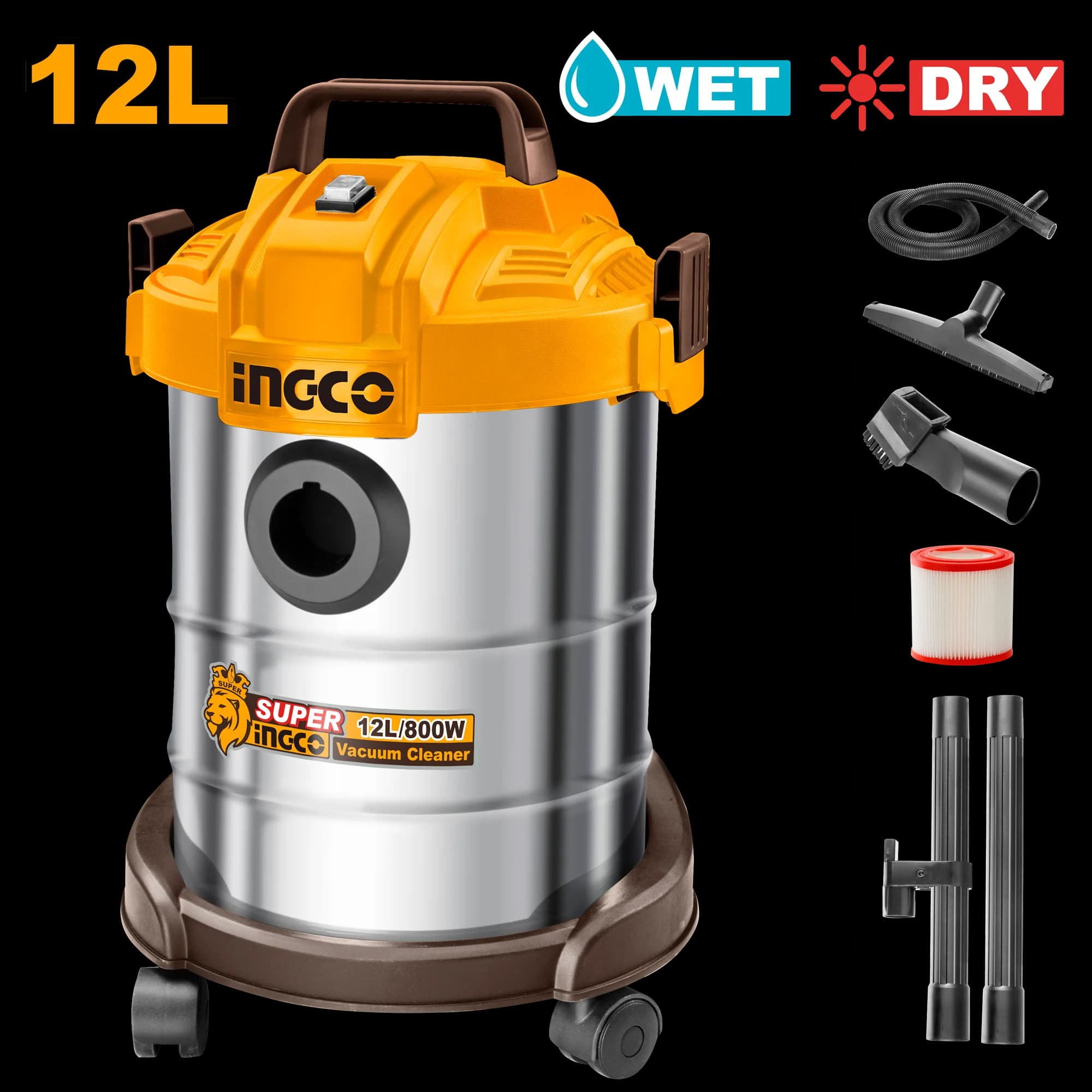 Aspirator 800W 12L