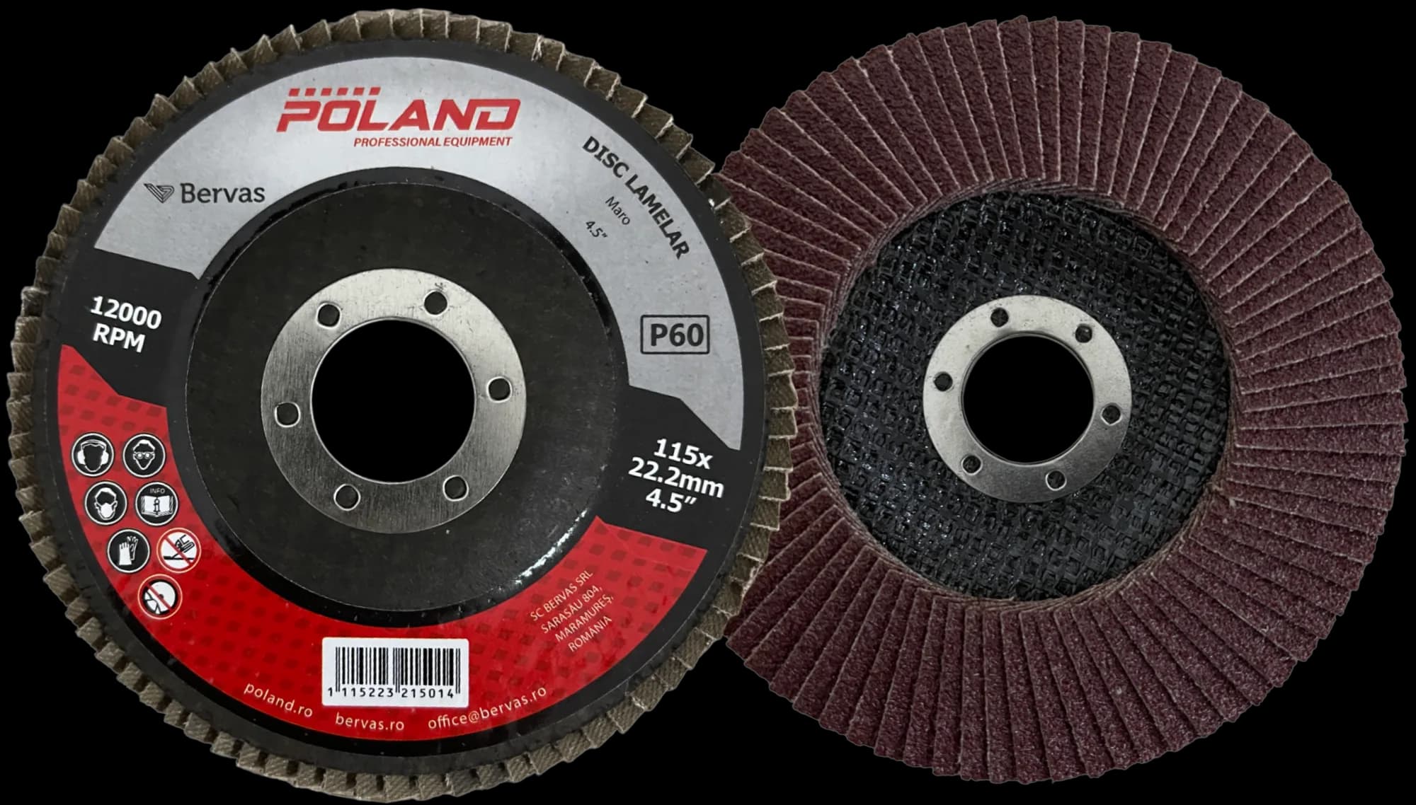 Disc Lamelar Poland Maro 115mm P40