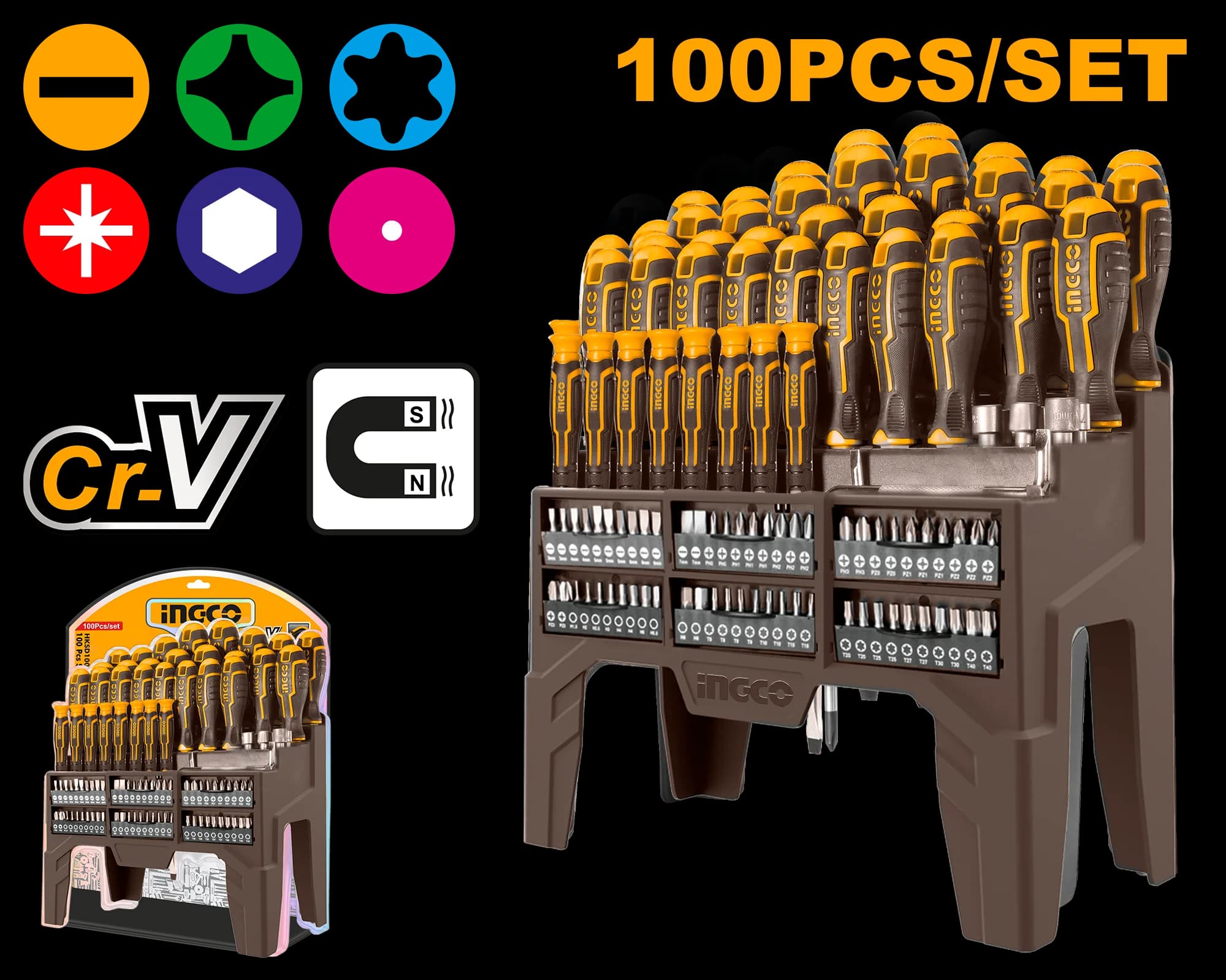 Set Surubelnite si Biti 100buc