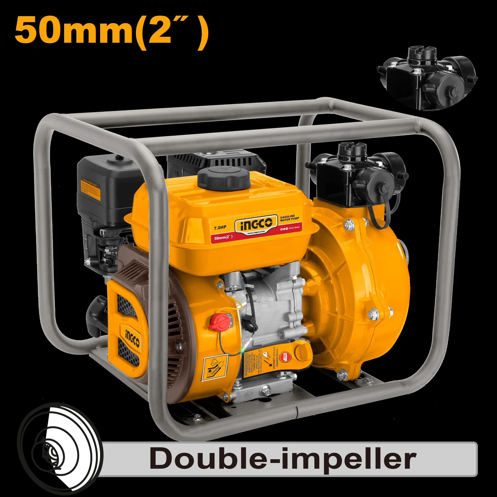 Motopompa 2" 7.5Hp