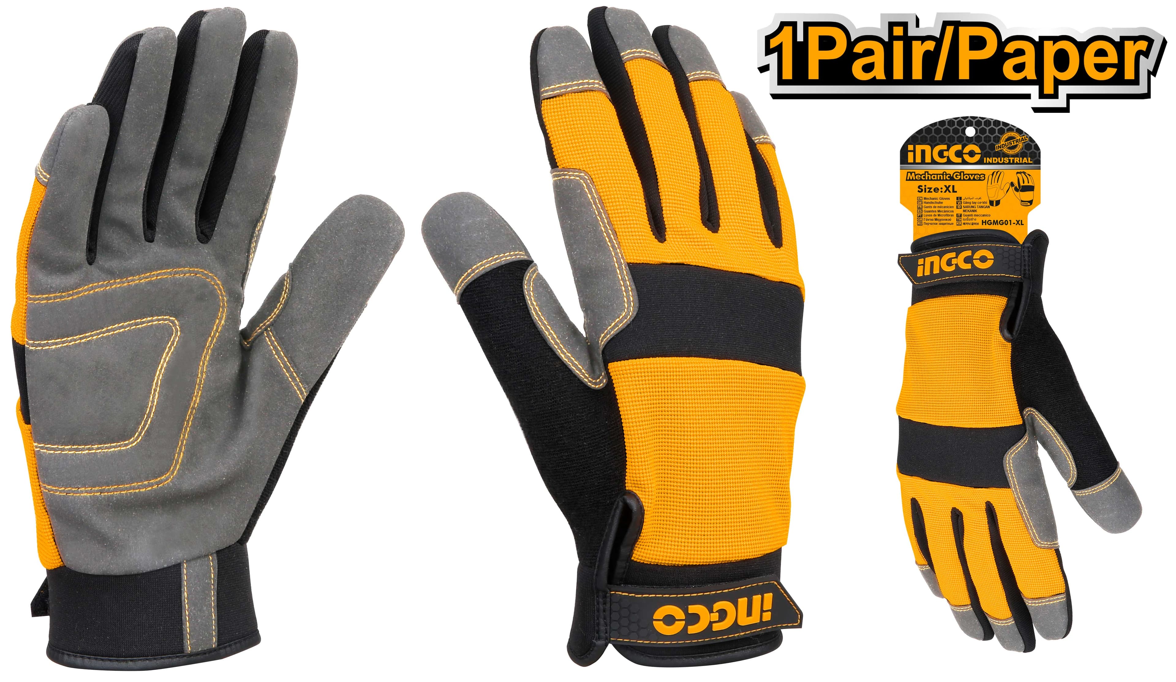 Manusi Protectie Ingco XL Piele
