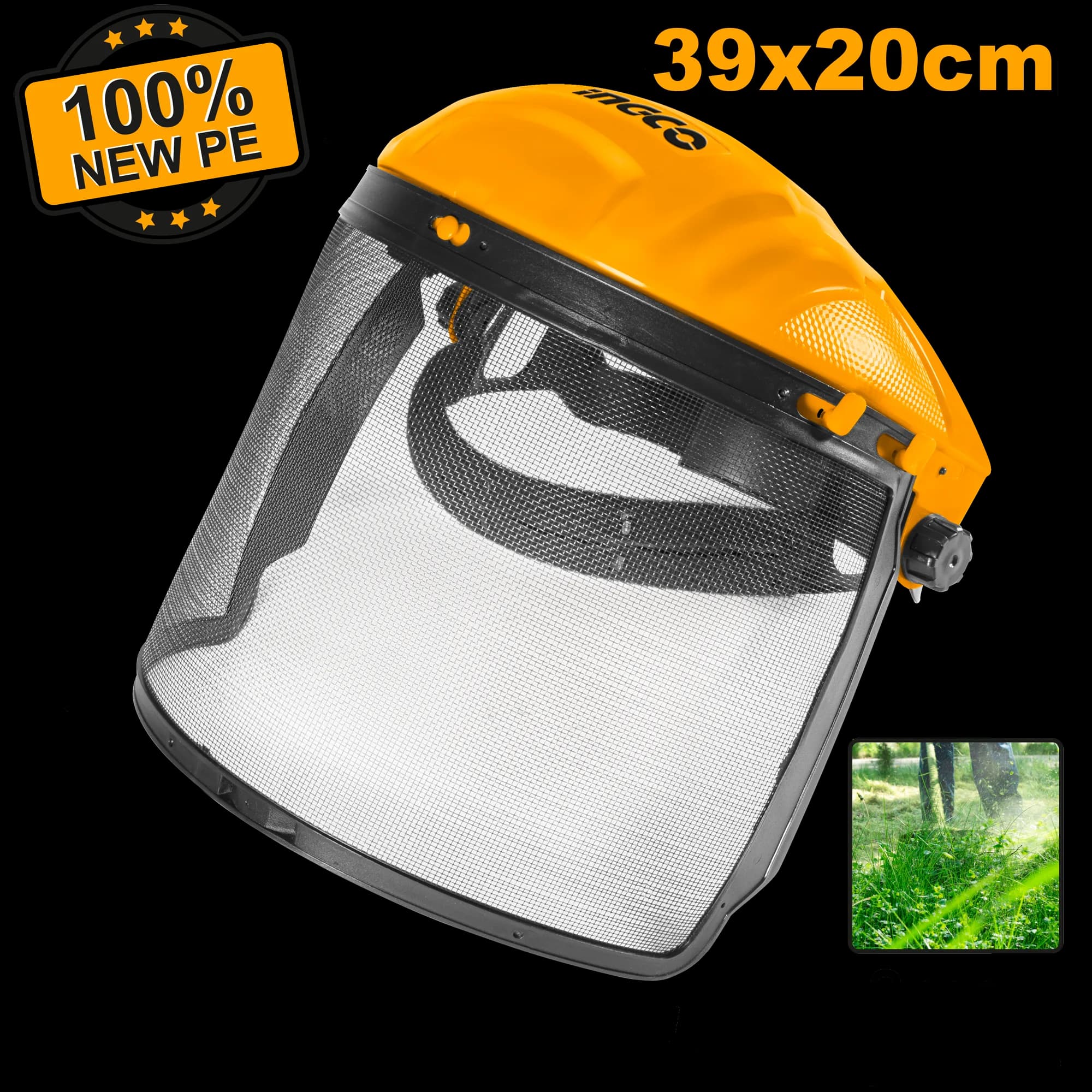 Masca Tip Viziera Plasa Ingco
