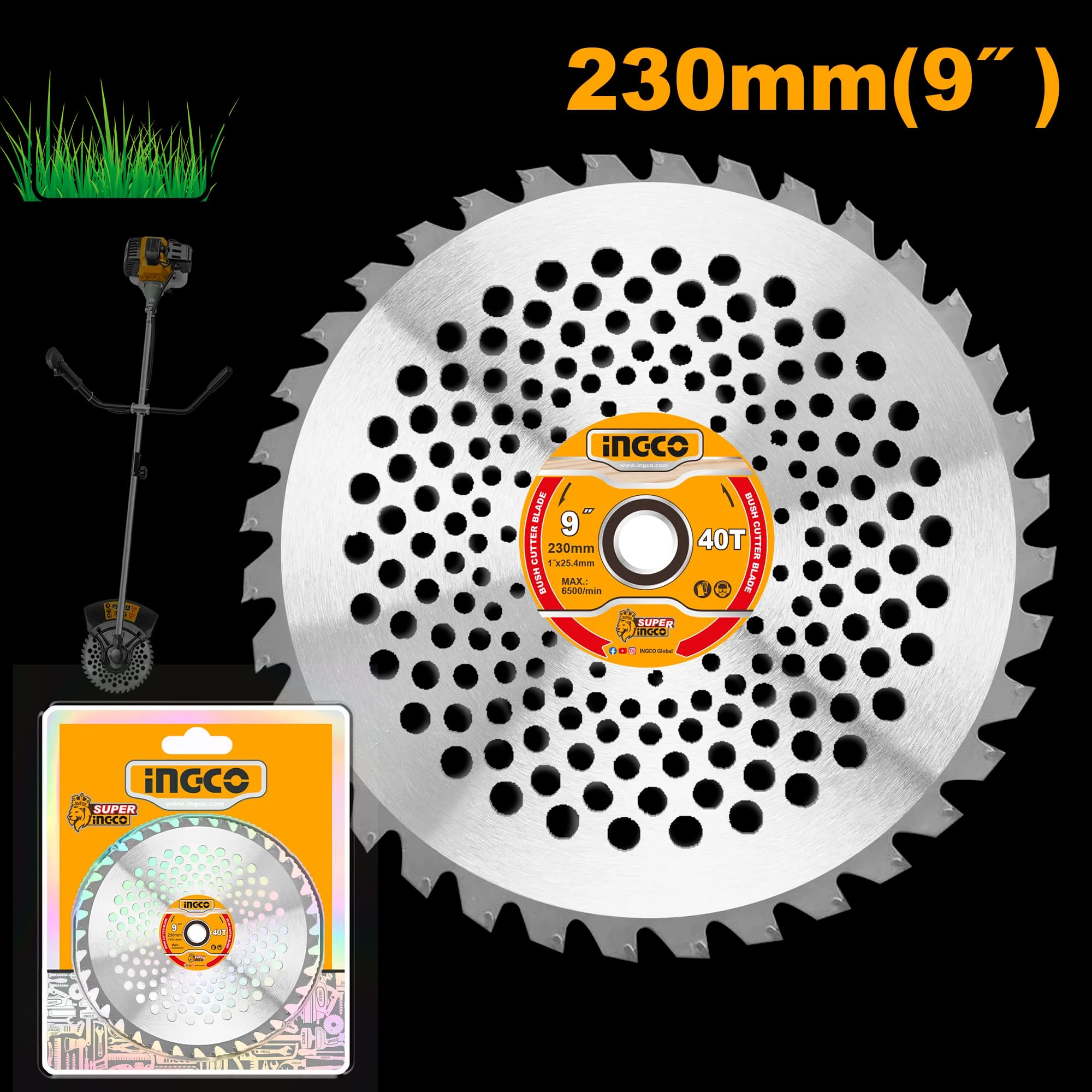 Disc pentru Motocoasa INGCO 230mm x 40T