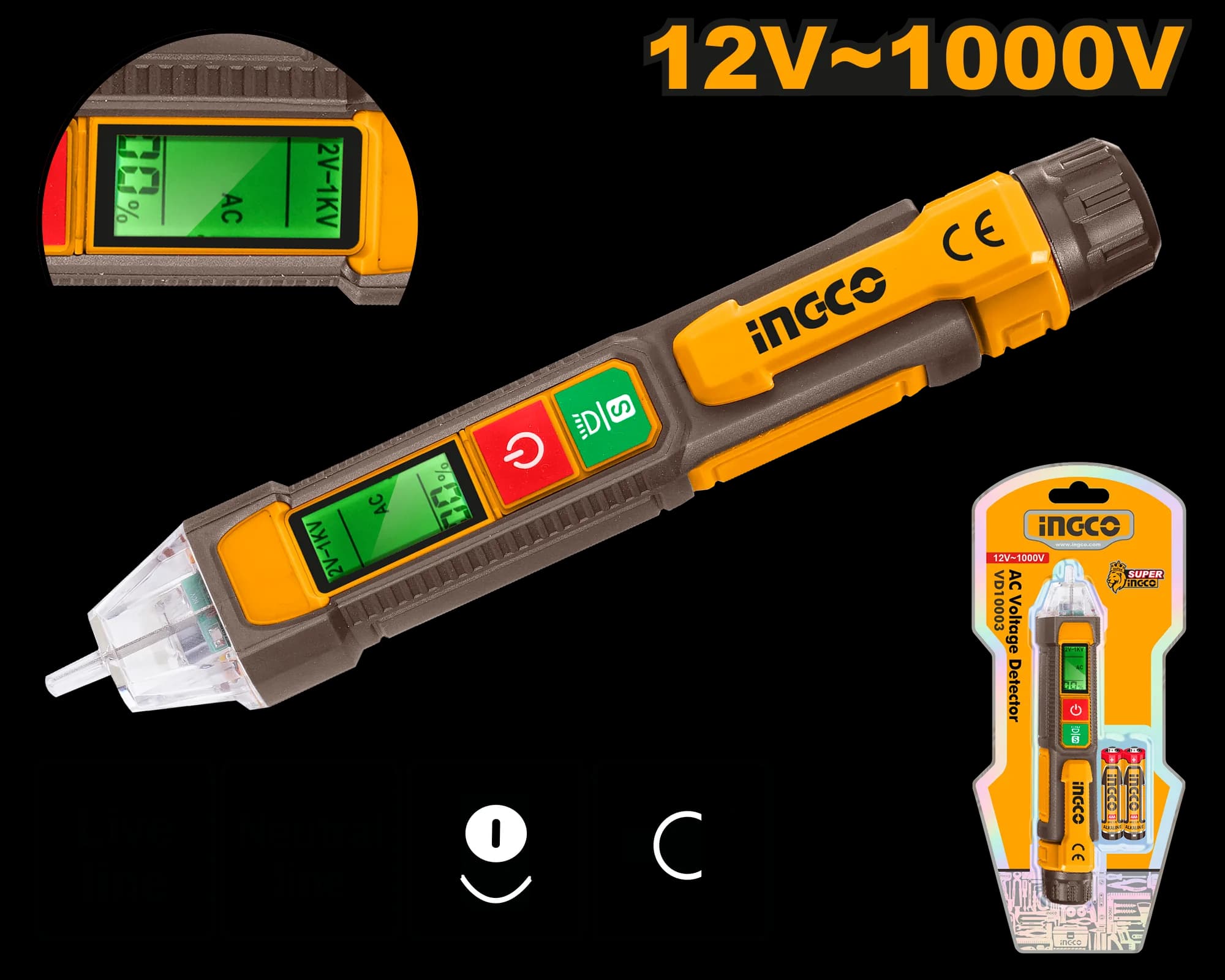Surubelnita Control Ecran Digital 12V-1000V (nou)