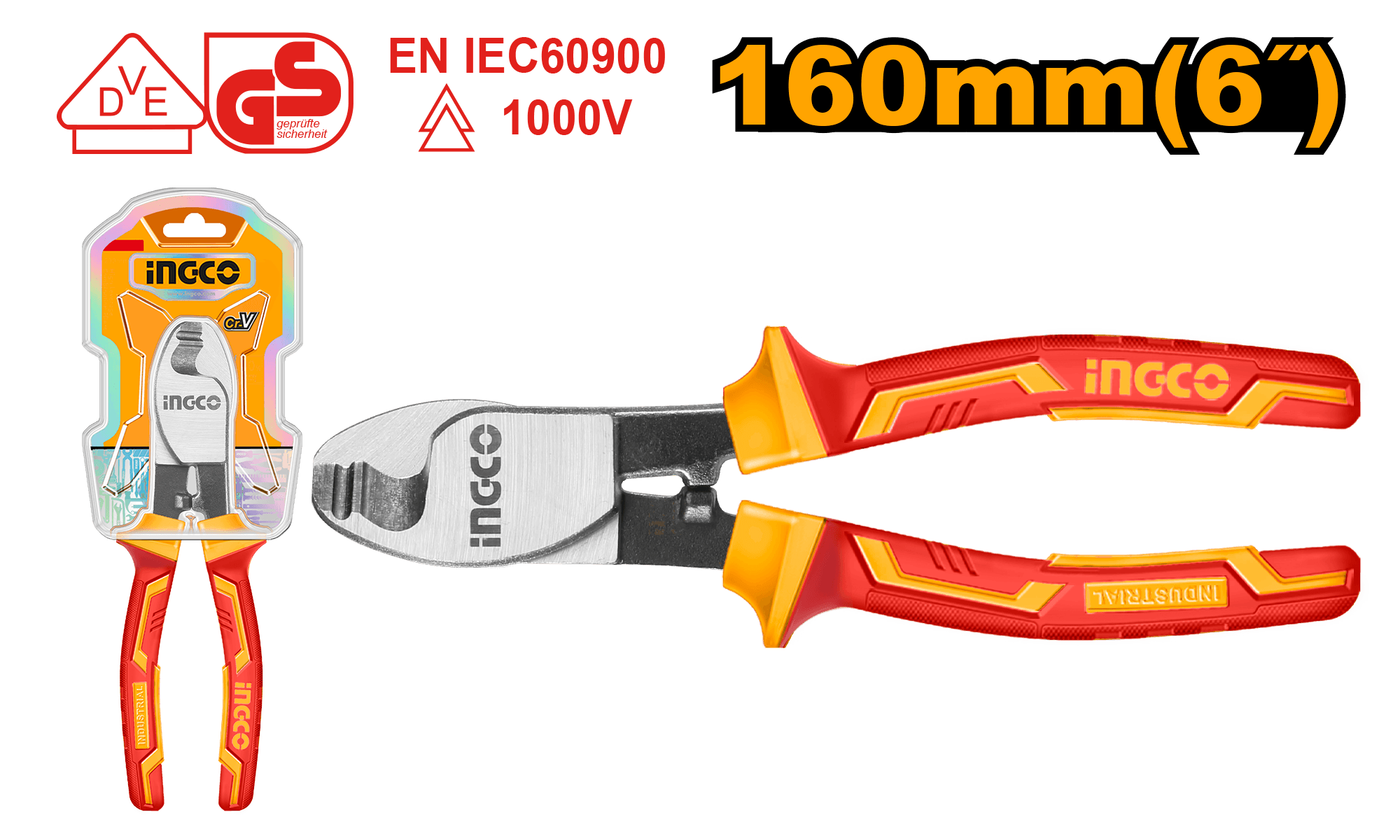 Patent Taietor Cabluri 6''/160mm 1000V
