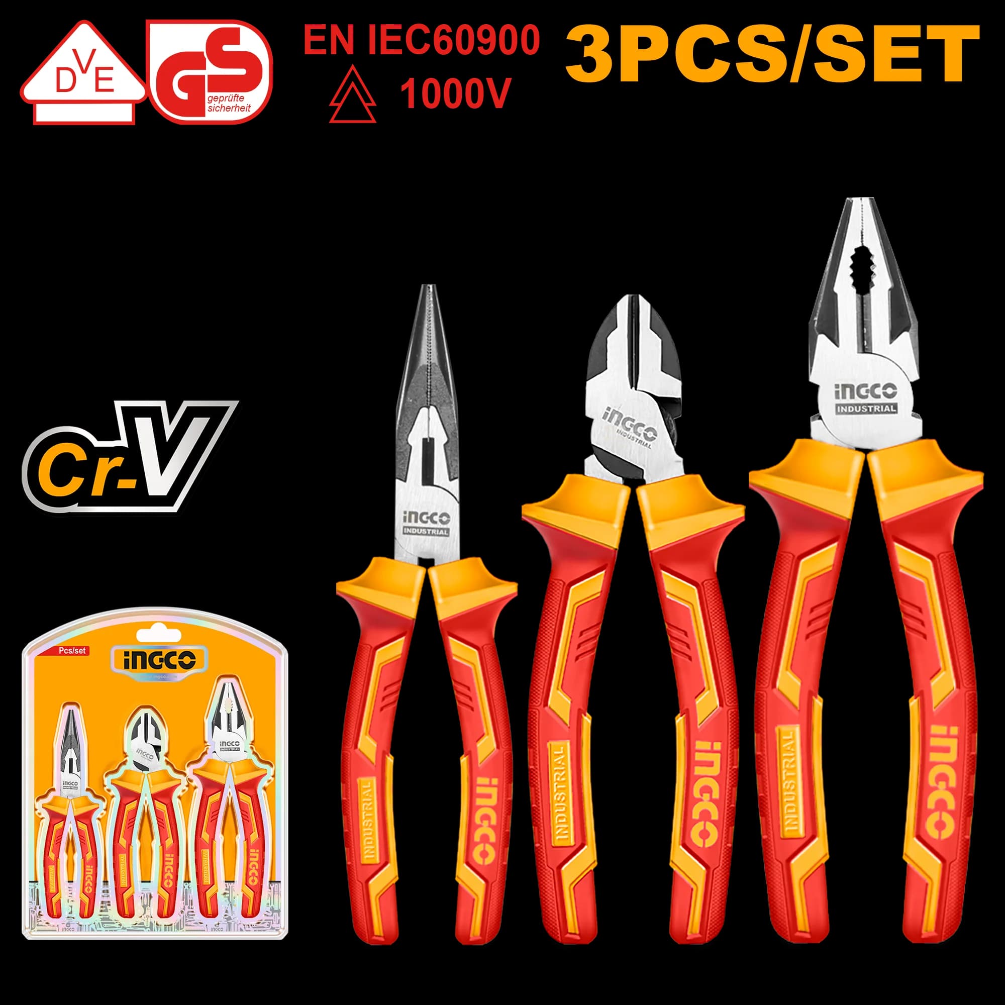 Patenti Maner Izolat Set 3buc