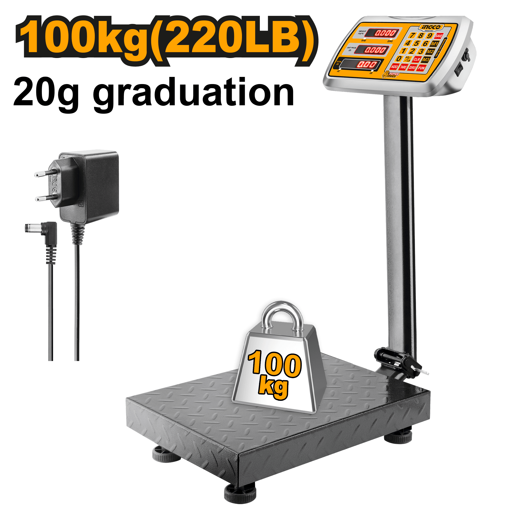 Cantar Electronic Ingco 100Kg
