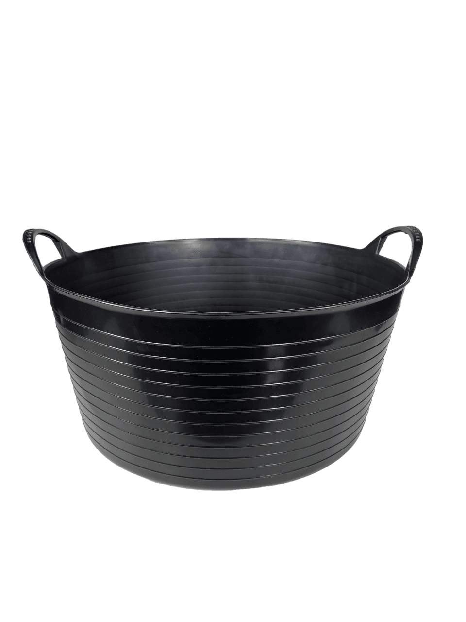 Cos Cauciucat 42L Negru