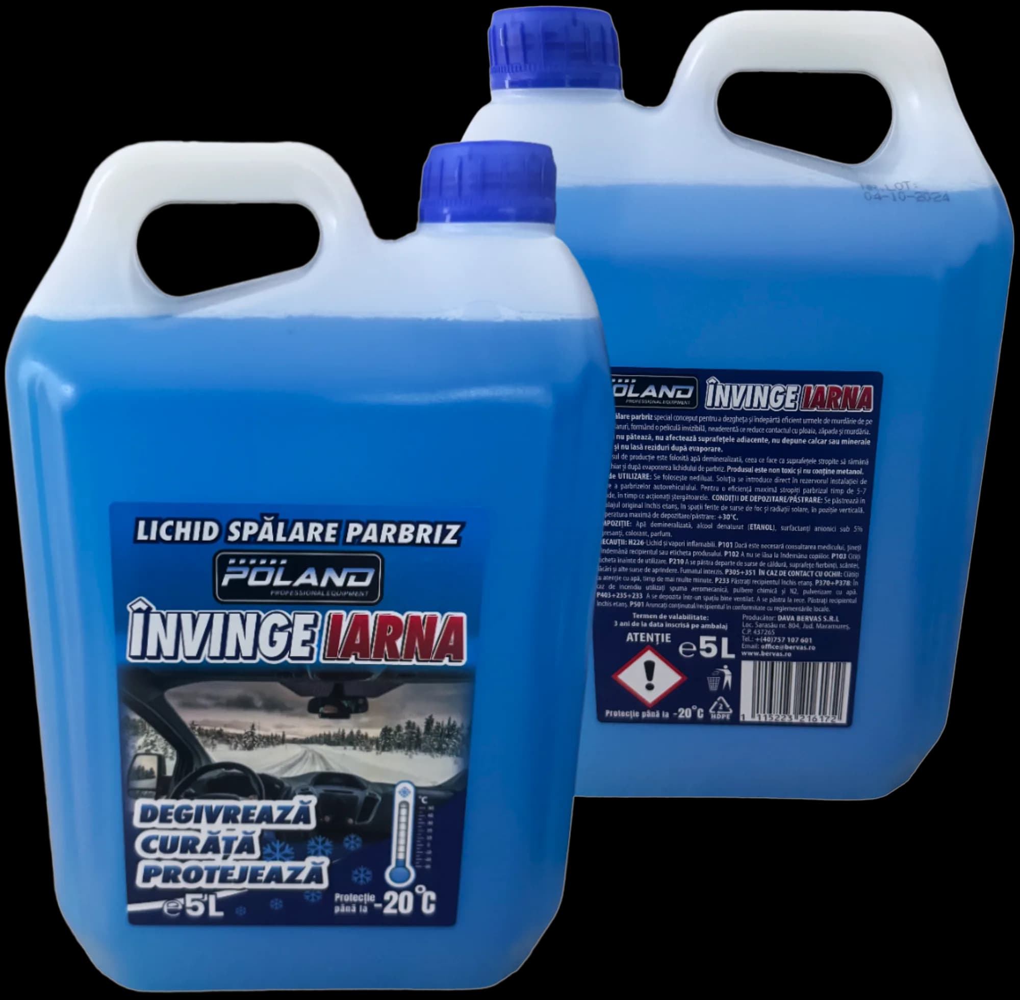 Solutie Spalare Parbriz 5L -20grade