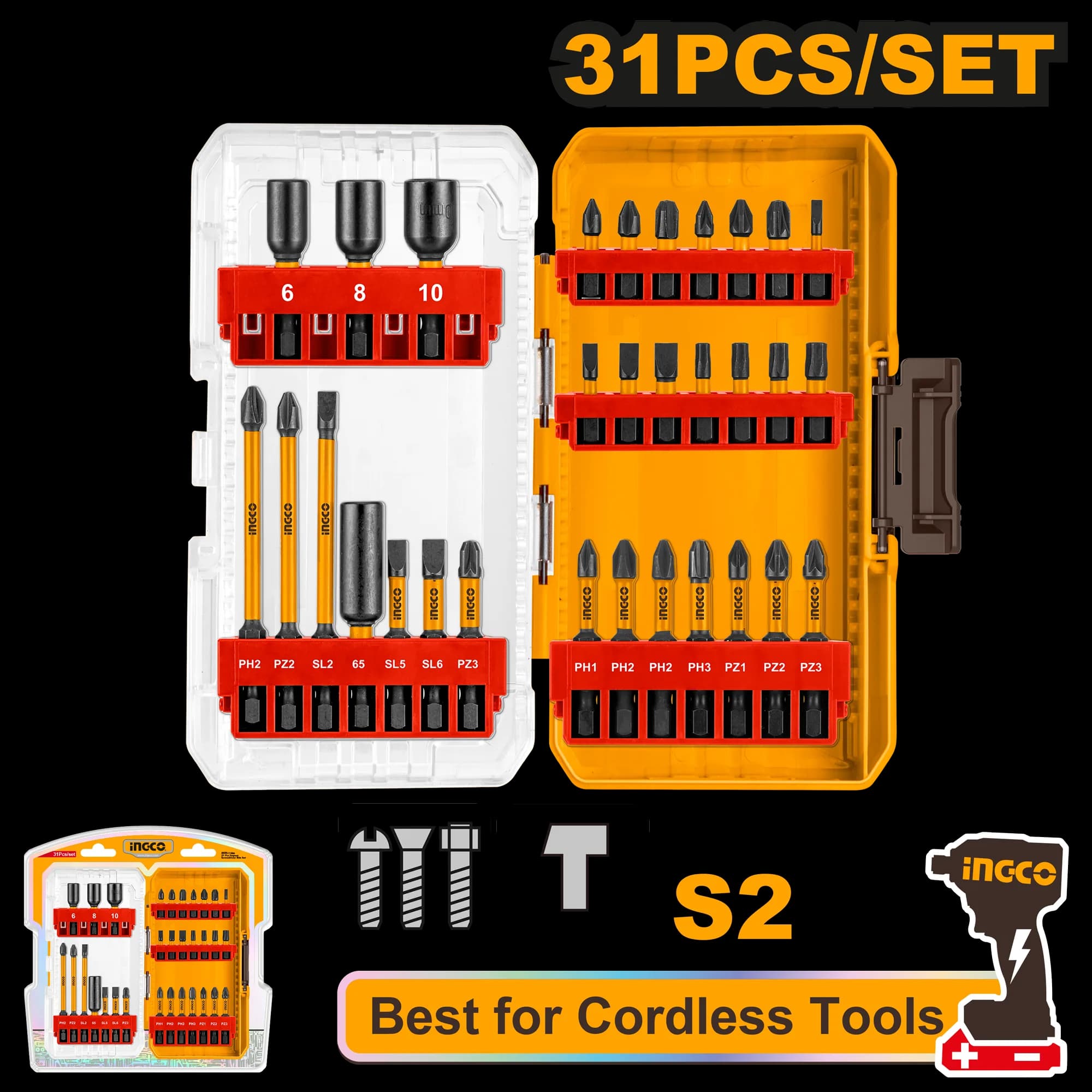 Set Biti Impact 31buc