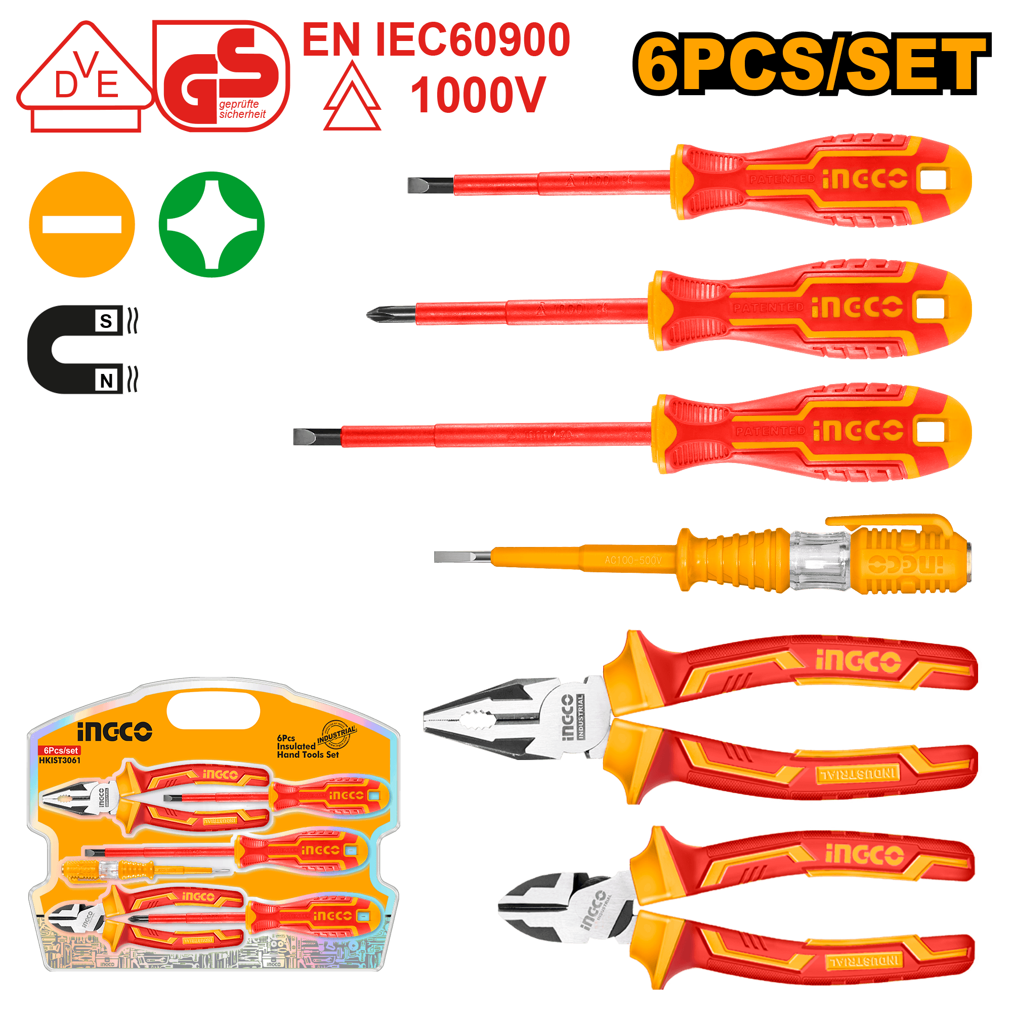 Trusa Electrician Set 6buc