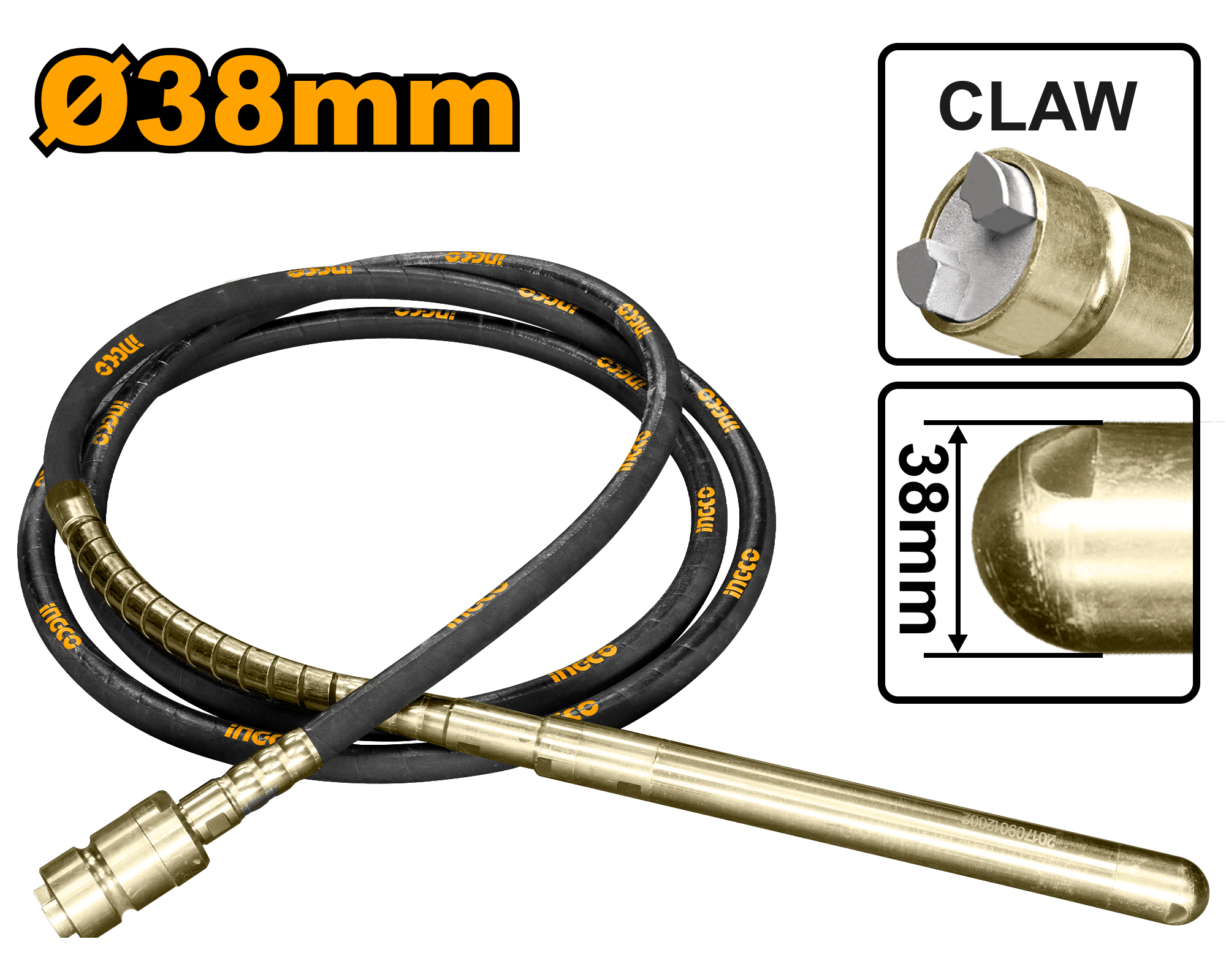 Lance Vibrator 38x456mm