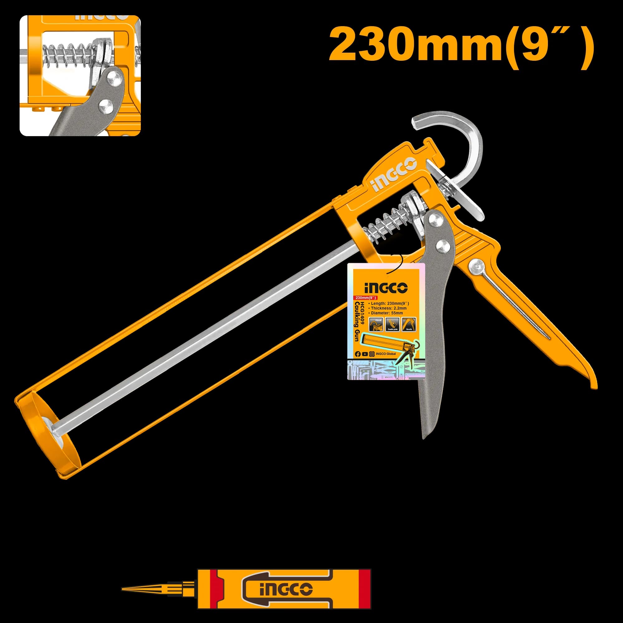 Pistol Silicon 230mm