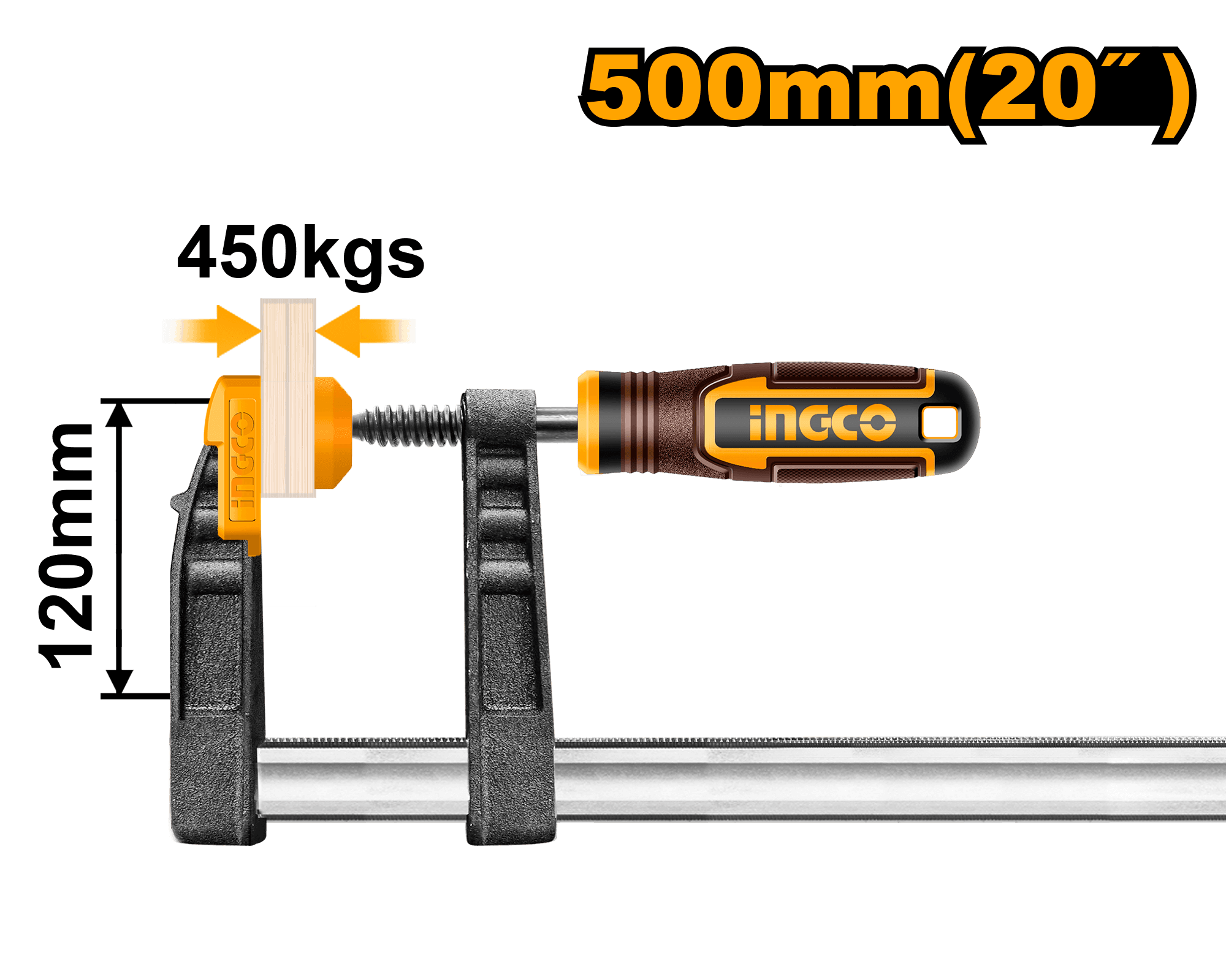 Presa Fixare Tip F 120x500mm